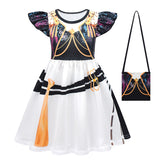 Déguisement Enfant KPop Demon Hunters Huntrix Rumi Mira Zoey Golden Robe Costume