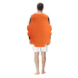 Déguisement Adulte Grenade Citrouille Costume Orange pour Halloween