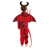 Déguisement Enfant Tenue de Diablotin Punky Costume pour Halloween