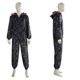 Déguisement Adulte & Enfant Stranger Things Demogorgon Pyjama Combinaison Grise
