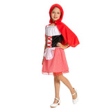 Déguisement Fille Le Petit Chaperon Rouge Tenue Rouge Costume