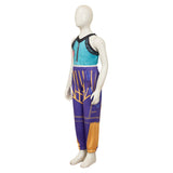 Déguisement Enfant KPop Demon Hunters Zoey Tenue Bleue Costume d'Halloween
