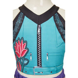 Déguisement Enfant KPop Demon Hunters Zoey Tenue Bleue Costume d'Halloween