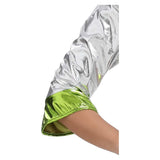 Déguisement Femme Alien Robe Argentée Costume Pour Halloween