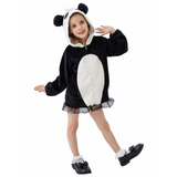 Déguisement Robe en Peluche Animal Panda Pour Enfant