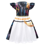Déguisement Enfant KPop Demon Hunters Huntrix Rumi Mira Zoey Golden Robe Costume