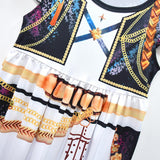 Déguisement Enfant KPop Demon Hunters Huntrix Rumi Mira Zoey Golden Robe Costume