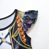 Déguisement Enfant KPop Demon Hunters Huntrix Rumi Mira Zoey Golden Robe Costume