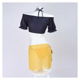Déguisement Adulte KPop Demon Hunters Huntrix Rumi Mira Zoey Maillot de Bain Costume