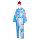 Déguisement Enfant Mr. Smee Descendants: Wicked Wonderland(2026) Film Cosplay Combinaison Bleue