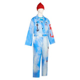Déguisement Enfant Mr. Smee Descendants: Wicked Wonderland(2026) Film Cosplay Combinaison Bleue