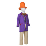 Déguisement Enfant Charlie and The Chocolate Factory Willy Wonka 1971 Costume d'Halloween