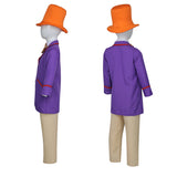 Déguisement Enfant Charlie and The Chocolate Factory Willy Wonka 1971 Costume d'Halloween