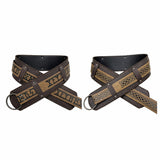 Accessoire Adulte Ceinture Large en Corde Médiévale Style Viking Nordique