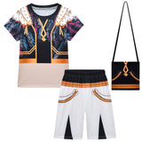 Déguisement Enfant Kpop Demon Hunters Huntrix Rumi Mira Zoey Pyjama Golden Costume d'Halloween