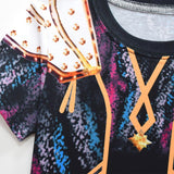 Déguisement Enfant Kpop Demon Hunters Huntrix Rumi Mira Zoey Pyjama Golden Costume d'Halloween