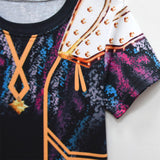 Déguisement Enfant Kpop Demon Hunters Huntrix Rumi Mira Zoey Pyjama Golden Costume d'Halloween