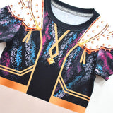 Déguisement Enfant Kpop Demon Hunters Huntrix Rumi Mira Zoey Pyjama Golden Costume d'Halloween