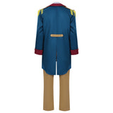 Déguisement Adulte Père Fondateur Tenues Rouge et Bleue Costume Colonial pour Halloween Carnaval