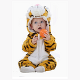 Déguisement Enfant Bébé Lion et Léopard Crawlwear Costume