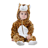 Déguisement Enfant Bébé Lion et Léopard Crawlwear Costume