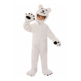 Déguisement Enfant Ours Blanc Combinaison Costume pour Halloween