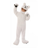 Déguisement Enfant Ours Blanc Combinaison Costume pour Halloween