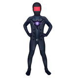 Déguisement Enfant YouTube Skibidi Toilet Combinaison d'Horreur Costume