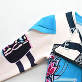 Déguisement Enfant KPop Demon Hunters Huntrix Rumi Mira Zoey Robe+Pantalon+Sac Costume en 3pcs