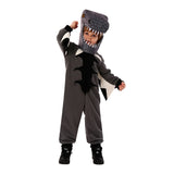 Déguisement Enfant Dinosaure Combinaison Noir pour Halloween