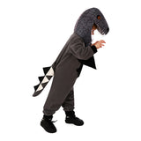 Déguisement Enfant Dinosaure Combinaison Noir pour Halloween