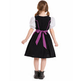 Déguisement Fille Maid Robe Rose Costume pour Oktoberfest