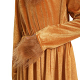 Déguisement Fille Lion Robe Brune Costume pour Halloween Carnaval