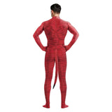Déguisement Adulte Avatar Jake Sully Combinaison Verte/Rouge Costume d'Halloween