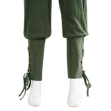 Déguisement Enfant Pirate Pantalon Viking Costume d'Halloween Noir/Brune/Vert/Rouge