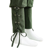 Déguisement Enfant Pirate Pantalon Viking Costume d'Halloween Noir/Brune/Vert/Rouge