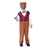 Déguisement Enfant Grand-Père Costume Halloween Carnaval