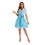 Déguisement Femme Robe Ensemble en Groupe 4 Pièces pour Oktoberfest