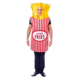 Déguisement Enfant & Adulte Hot-dog, Hamburger, Frites Combinaison Costume 4 Pièces