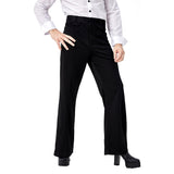 Déguisement 1970s Homme Pantalon à Pattes d'Éléphant Costume Vintage pour Halloween Carnaval