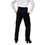 Déguisement 1970s Homme Pantalon à Pattes d'Éléphant Costume Vintage pour Halloween Carnaval