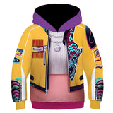 Déguisement Enfant Kpop Demon Hunter Huntrix Rumi Pullover/Zipper Sweat-shirt Costume