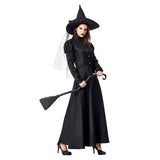 Déguisement Femme et Enfant Le Magicien d'Oz Sorcier Robe Halloween Carnaval Costume