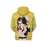 Déguisement Adulte Dandadan Sweat-Shirt à Capuche Momo Ayase Imprimé Costume d'Halloween