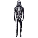 Déguisement Enfant&Adulte Horreur Squelette Tenue en Groupe Costume d'Halloween
