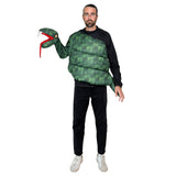 Déguisement Adulte Serpent et Hache Costume d'Halloween Effrayant