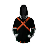 Adulte Boku no Hero Academia Bakugou Katsuki Hoodie Veste