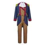 Déguisement George Washington Tenue Président Bleue avec Chapeau Adute pour Halloween