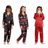 Déguisement Enfant Bonhomme de Neige et Elk de Noël Ensemble Pyjama Costume