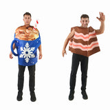 Déguisement Cappuccino et Gâteau Costume Drôle Pour Halloween